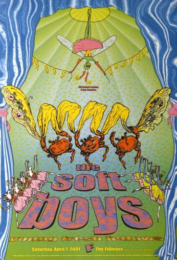 Soft Boys - The Fillmore - April 7, 2001 (Poster)