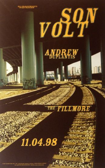 Son Volt - The Fillmore - November 4, 1998 (Poster)