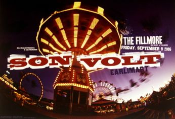 Son Volt - The Fillmore - September 9, 2005 (Poster)