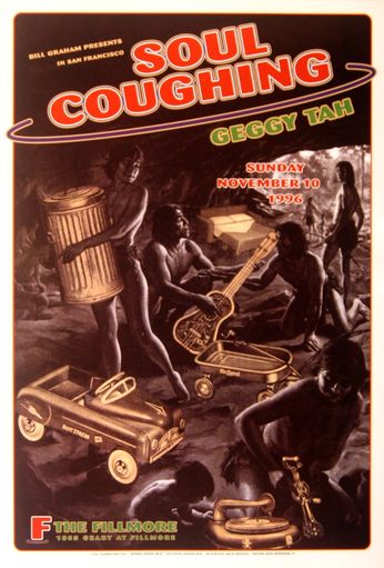 Soul Coughing - The Fillmore - November 10, 1996 (Poster)