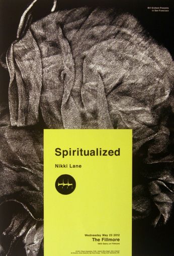 Spiritualized - The Fillmore - May 23, 2012 (Poster)