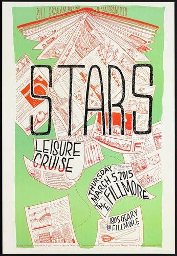 Stars - The Fillmore - March 5, 2015 (Poster)