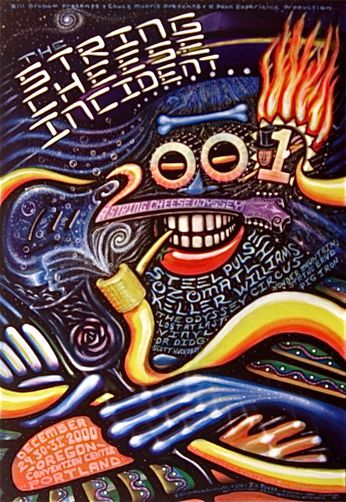 String Cheese Incident - Oregon Convention Center Portland - December 29-31, 2000 (Poster)