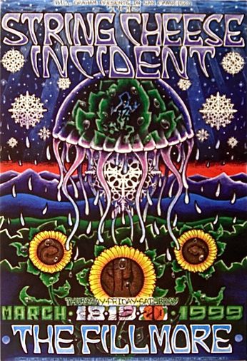 String Cheese Incident - The Fillmore - March 18-20, 1999 (Poster)