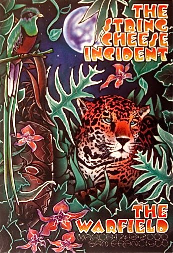 String Cheese Incident - The Warfield SF - March 17 & 18, 2000 (Poster)