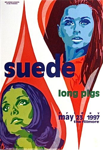 Suede - The Fillmore - May 23, 1997 (Poster)