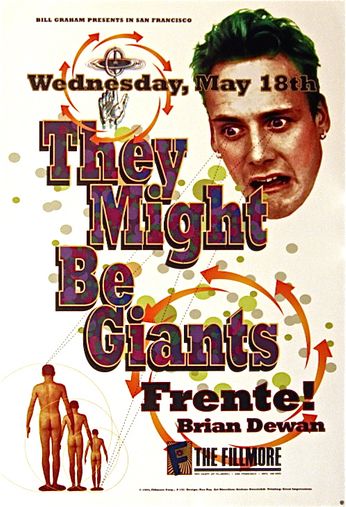 They Might Be Giants - The Fillmore - May 18, 1994 (Poster)