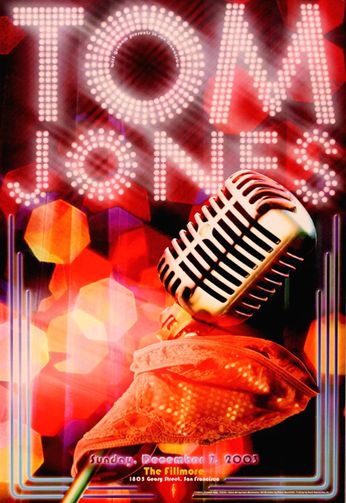 Tom Jones - The Fillmore - December 7, 2003 (Poster)