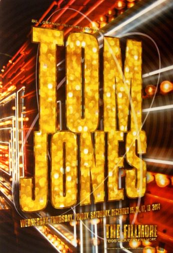 Tom Jones - The Fillmore - December 15-18, 2004 (Poster)