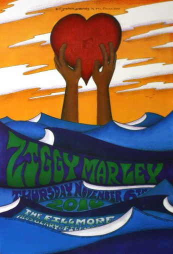 Ziggy Marley - The Fillmore - November 6, 2014 (Poster)