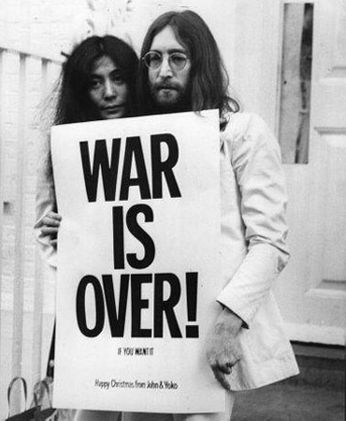 John Lennon & Yoko Ono - War Is Over (Poster)