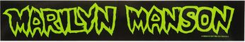 Marilyn Manson (Sticker)
