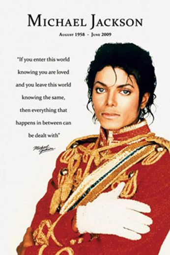 Michael Jackson - Glove (Poster)