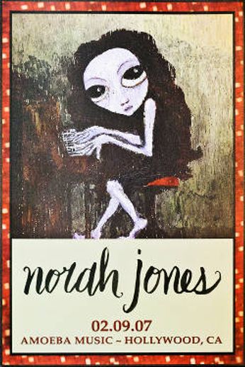 Norah Jones - Live at Amoeba Hollywood (Poster)