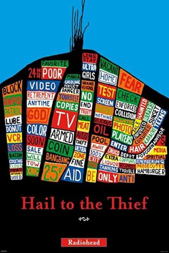 Radiohead-Hail to the Thief (Poster)