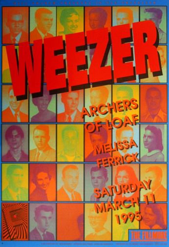 Weezer - The Fillmore - March 11, 1995 (Poster)