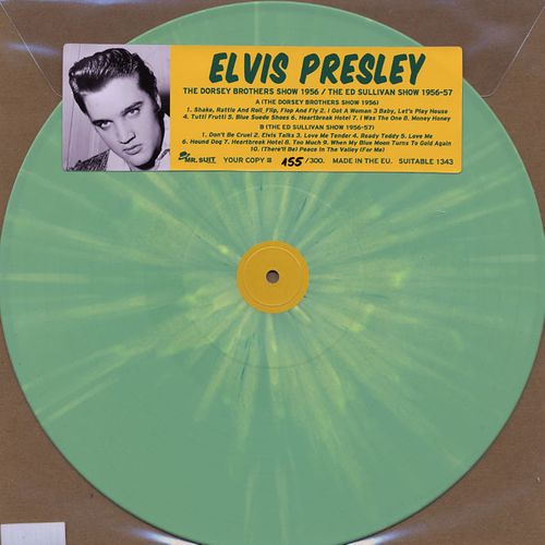Album Art for The Dorsey Brothers Show 1956 + The Ed Sullivan Show 1956-57 by Elvis Presley