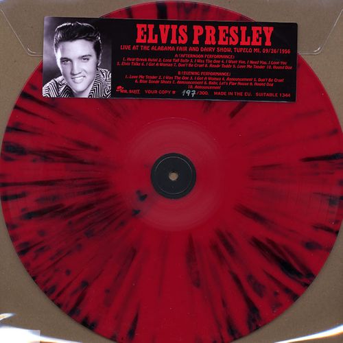 Album Art for Live At The Alabama Fair And Dairy Show, Tupelo MI, 09-26-1956 by Elvis Presley