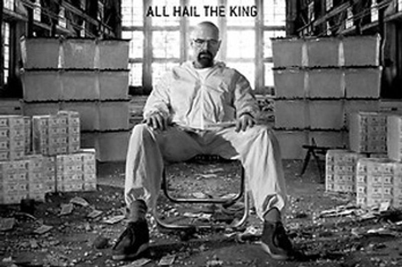 All Hail The King Breaking Bad Breaking Bad - All Hail The King (Movie Poster) - Amoeba Music