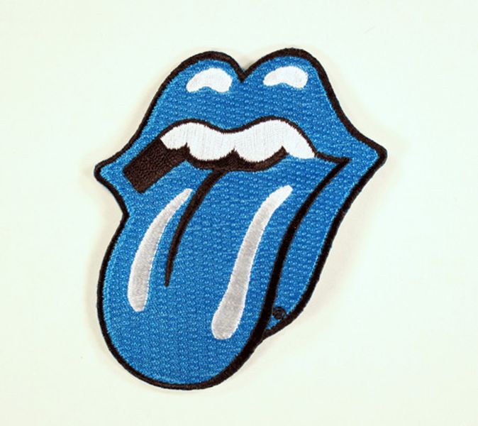 The Rolling Stones - Blue Tongue Logo (Patch) - Amoeba Music