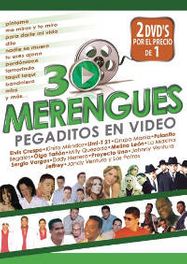 30 Merengues Pegaditas En Vide (DVD)