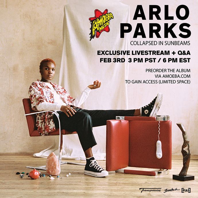 Pre-Order Arlo Parks' Album and Get Access To An Exclusive Livestream Concert