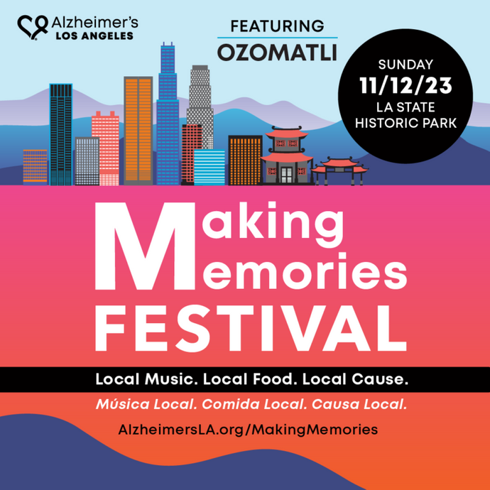 Join Amoeba at the 3rd Annual Making Memories Festival in Los Angeles November 12