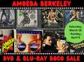 Amoeba Berkeley DVD & Blu-ray BOGO Sale March 18-April 9