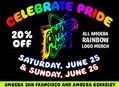 Pride Sale at Amoeba Berkeley & Amoeba SF June 25-26
