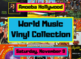 Rare World Music Vinyl Collection Arrives at Amoeba Hollywood Saturday, November 9
