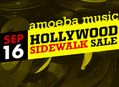 Sidewalk Sale at Amoeba Hollywood on Saturday, September 16