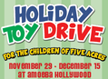 Holiday Toy Drive at Amoeba Hollywood Nov 29 - Dec 15