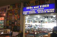 It's our fabulous movie room!  DVDs, VHS, soundtracks and more.  Got popcorn?
