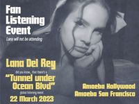 Lana Del Rey Listening Party Events in LA and SF March 22