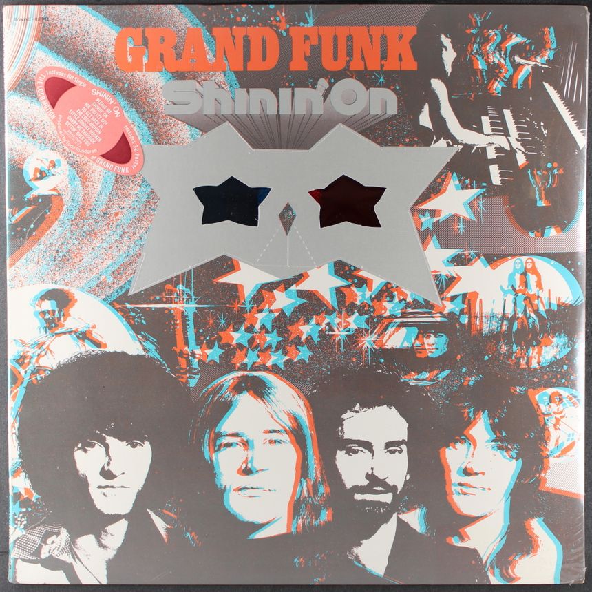 Grand Funk Railroad - Shinin' On [Sealed Die-Cut 3D Cover