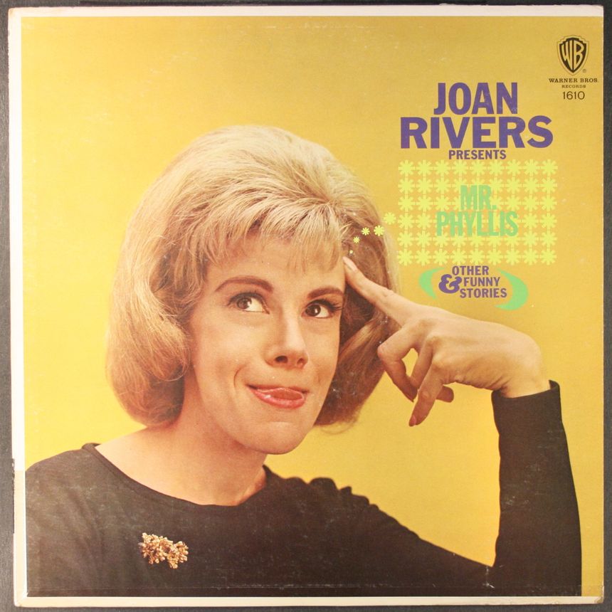 Joan Rivers - Mr. Phyllis and Other Funny Stories [Mono White Label Promo]  (Vinyl LP) - Amoeba Music