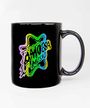 Amoeba Mug [Rainbow Logo on Black]