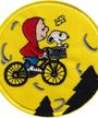 Charlie Brown Flying Bike (Patch) Merch