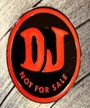 DJ - Not For Sale (Enamel Pin) Merch