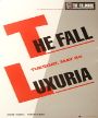 Fall / Luxuria - The Fillmore - May 24, 1988 (Poster) Merch