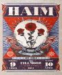 Haim - The Fillmore - April 9 & 10, 2014 (Poster) Merch