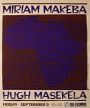 Miriam Makeba / Hugh Masekela - The Fillmore - September 9, 1988 (Poster) Merch