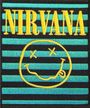 Nirvana - Stripes & Smiley (Patch) Merch