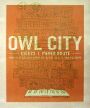 Owl City - The Fillmore - April 5 & 6, 2010 (Poster) Merch