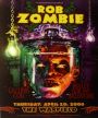 Rob Zombie - The Warfield SF - April 20, 2006 (Poster) Merch