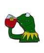 Kermit - Sippin' The Tea (Enamel Pin) Merch