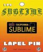 Sublime - California License Plate (Enamel Pin) Merch