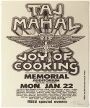 Taj Mahal / Joy Of Cooking - Memorial Auditorium Stanford - January 22, 1973 (Poster) Merch