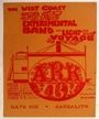 The West Coast Experimental Band & Light Voyage - The Ark Gate Six Sausalito - September 27 - October 2, 1966 (Poster) Merch