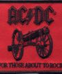 AC/DC For Those About To Rock (Patch) Merch